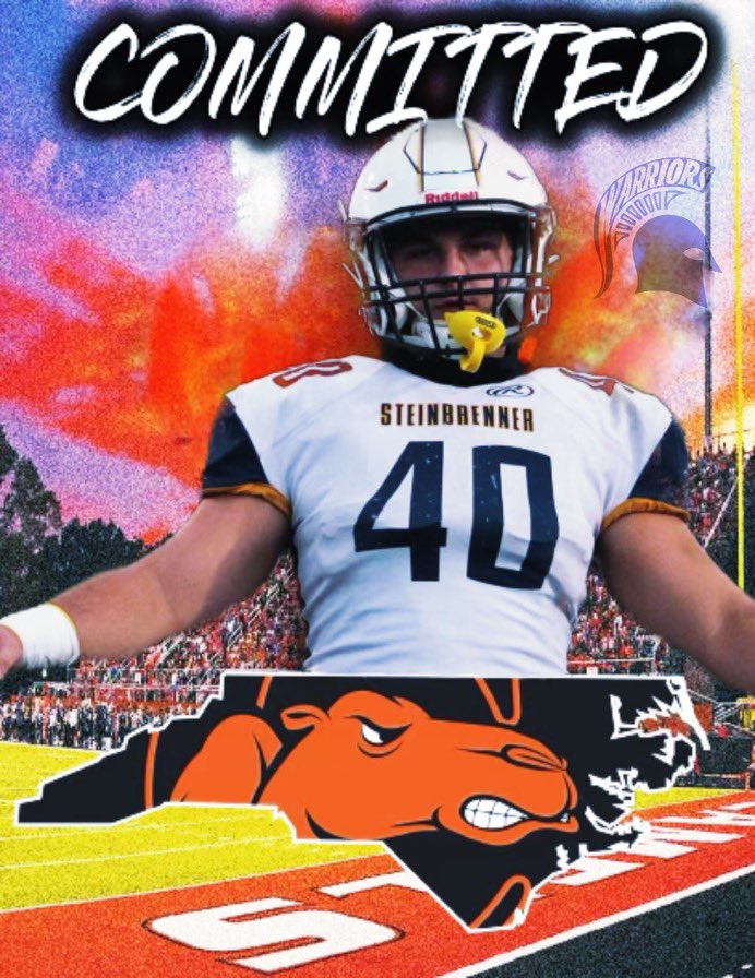 austinbrannen40's tweet photo. I want to thank all of my Steinbrenner coach’s and family that have been with me these past 4 years, could not be where I am without y’all. With that being said I am excited to commit to Campbell university!! @skwilliamsjr @GoCamelsFB @juanlong9 @DcDelValle53 @SteinbrennerFB https://t.co/kwePBxqbmp