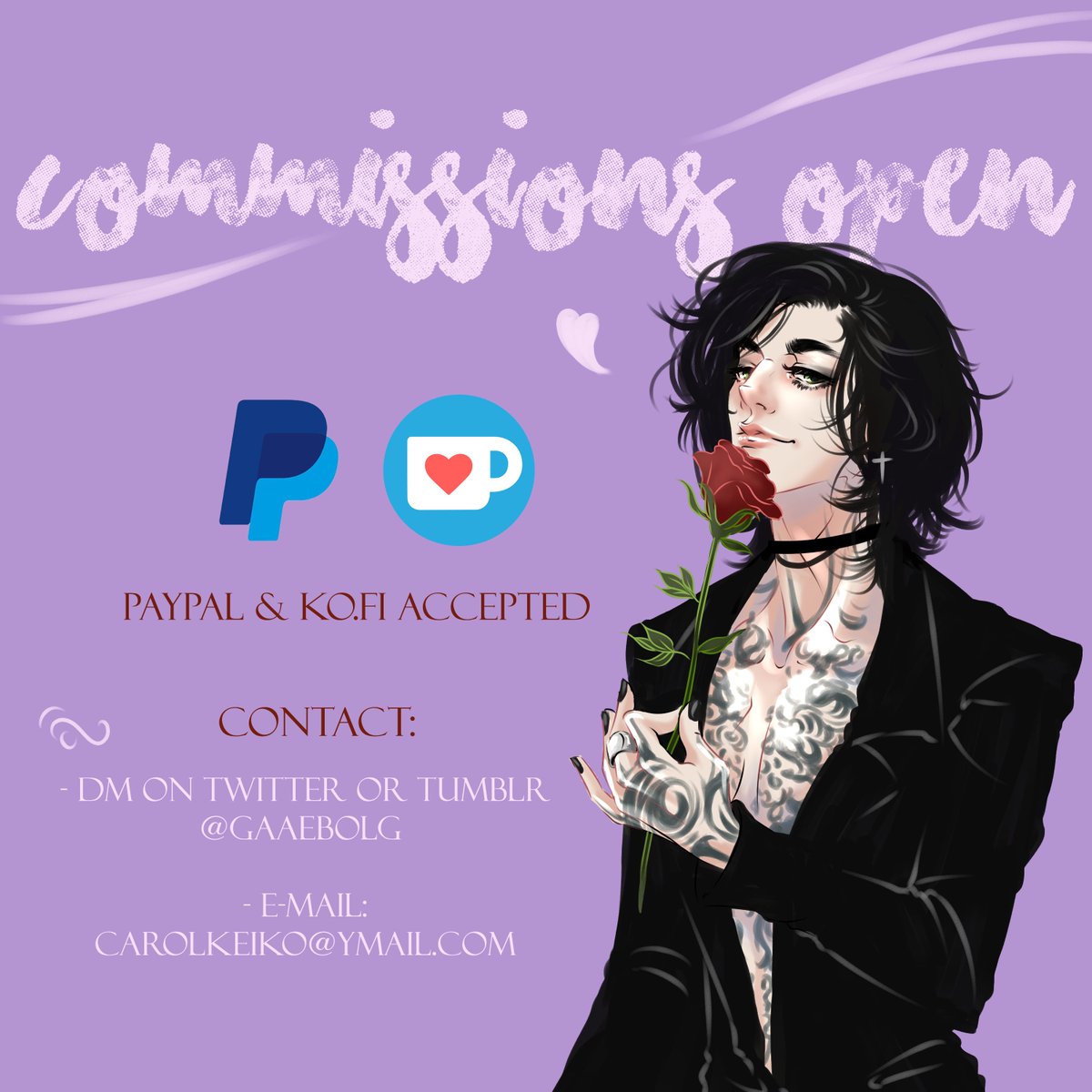 🏳️🌈 ✨semi hiatus - commissions open tweet media
