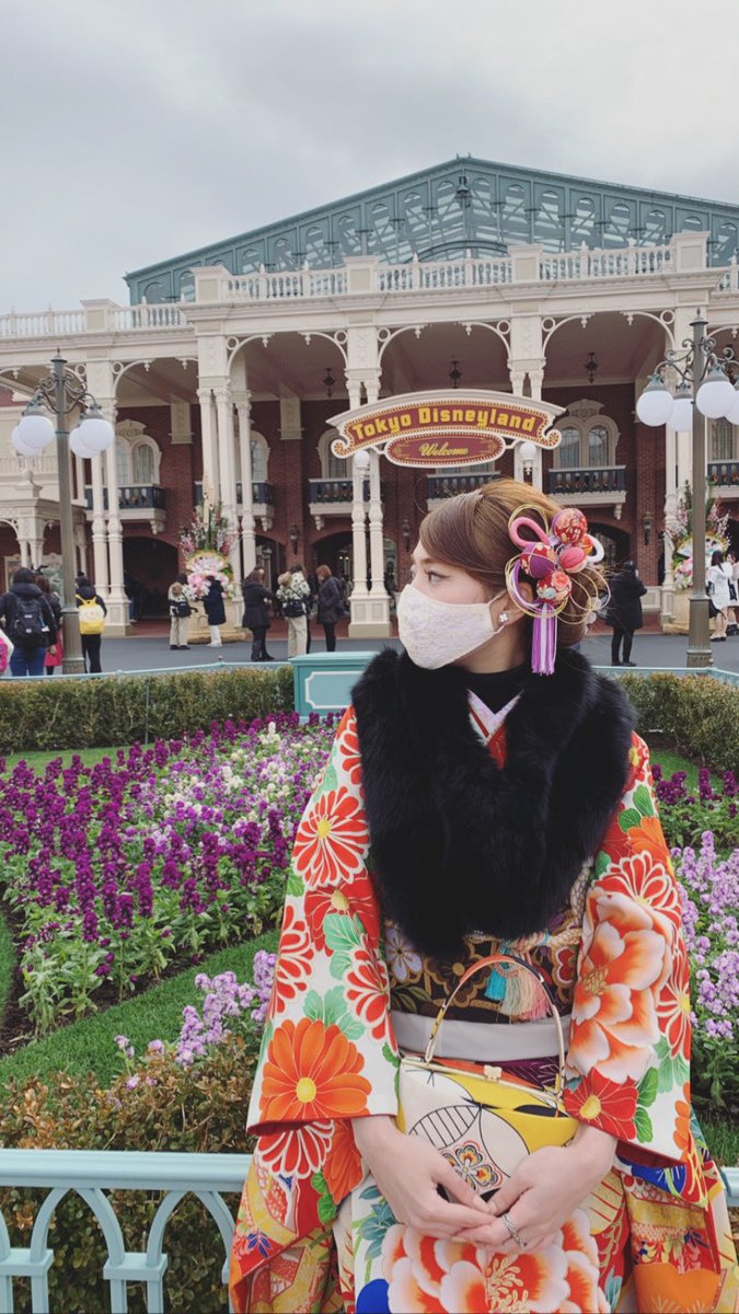 振袖ディズニー
