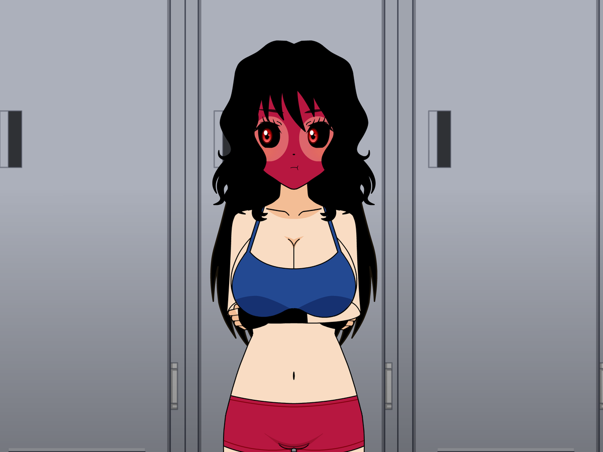 Hey, it's not my fault I have such a big chest, I hate it!