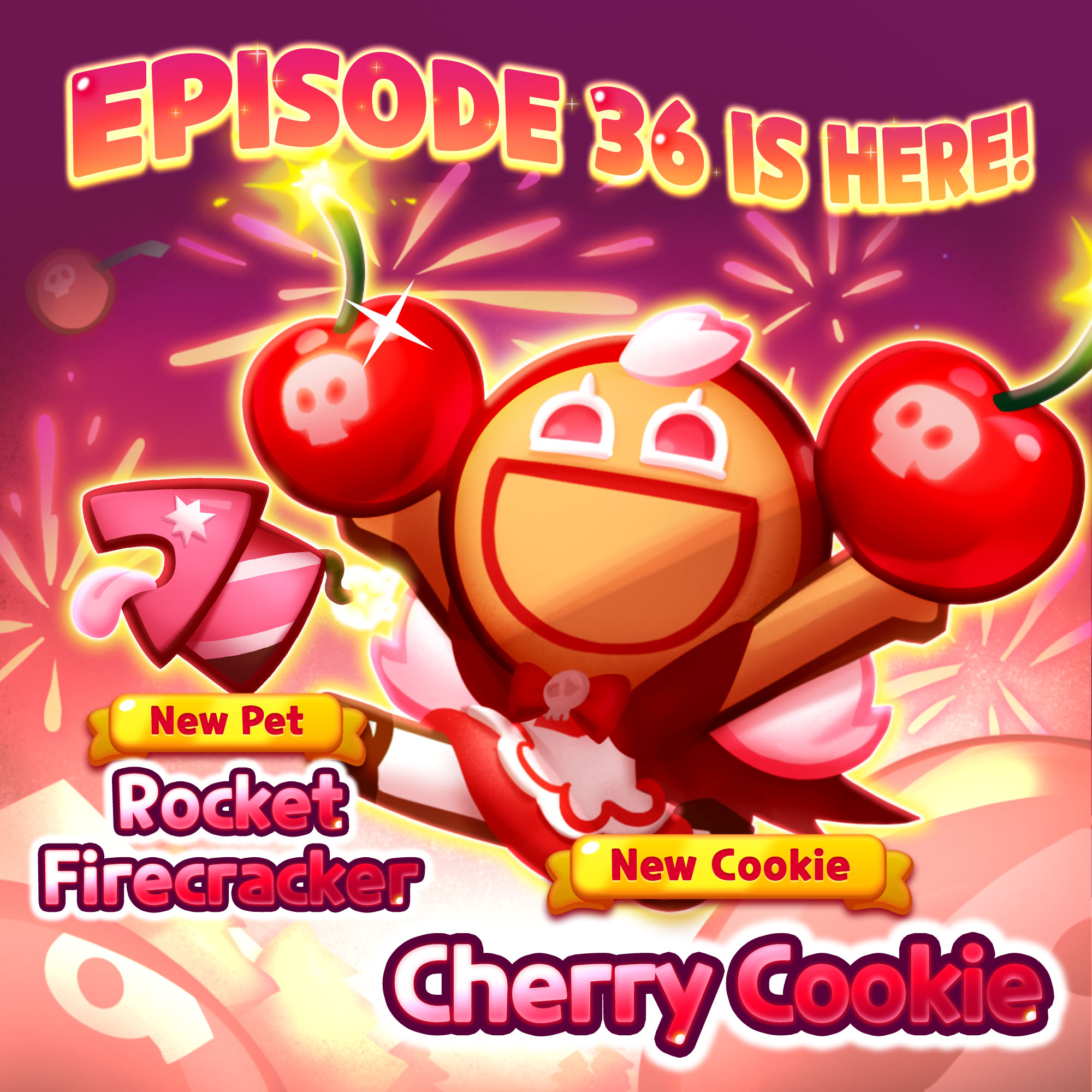 Cookie Run Puzzle World on Twitter "Cherry Cookie arrived in 