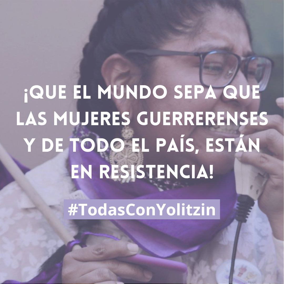 YucatanFrente's tweet photo. #TodasConYolitzin 

Ningún agresor en puestos de poder, hoy atacaron a Yolitzin porque el odio contra las mujeres es tan fuerte que un gobierno feminicida hará todo por callarnos.

¡No nos van a callar! https://t.co/yz9UOhl0jK https://t.co/EixKxtwAa5
