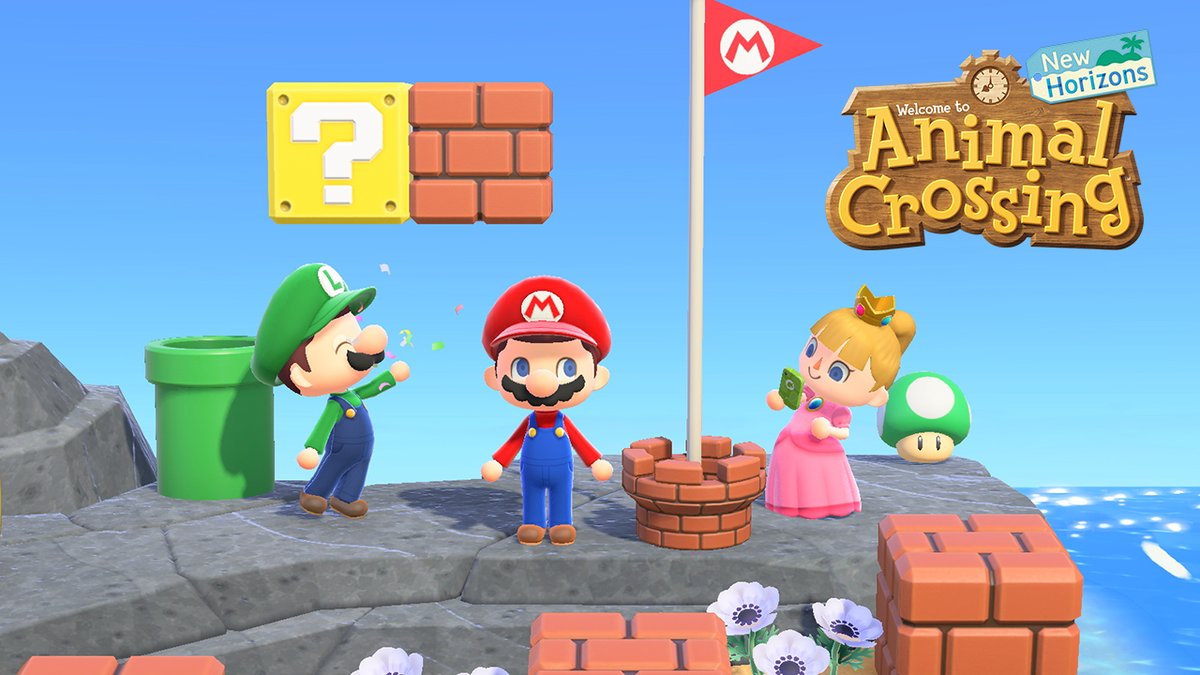 Isabelle On Twitter Announcement The Animalcrossing New Horizons Free Update Is Available Now Bringing Super Mario Bros Themed Furniture And Fashion Items For Purchase On 3 1 As Well As New Seasonal Items