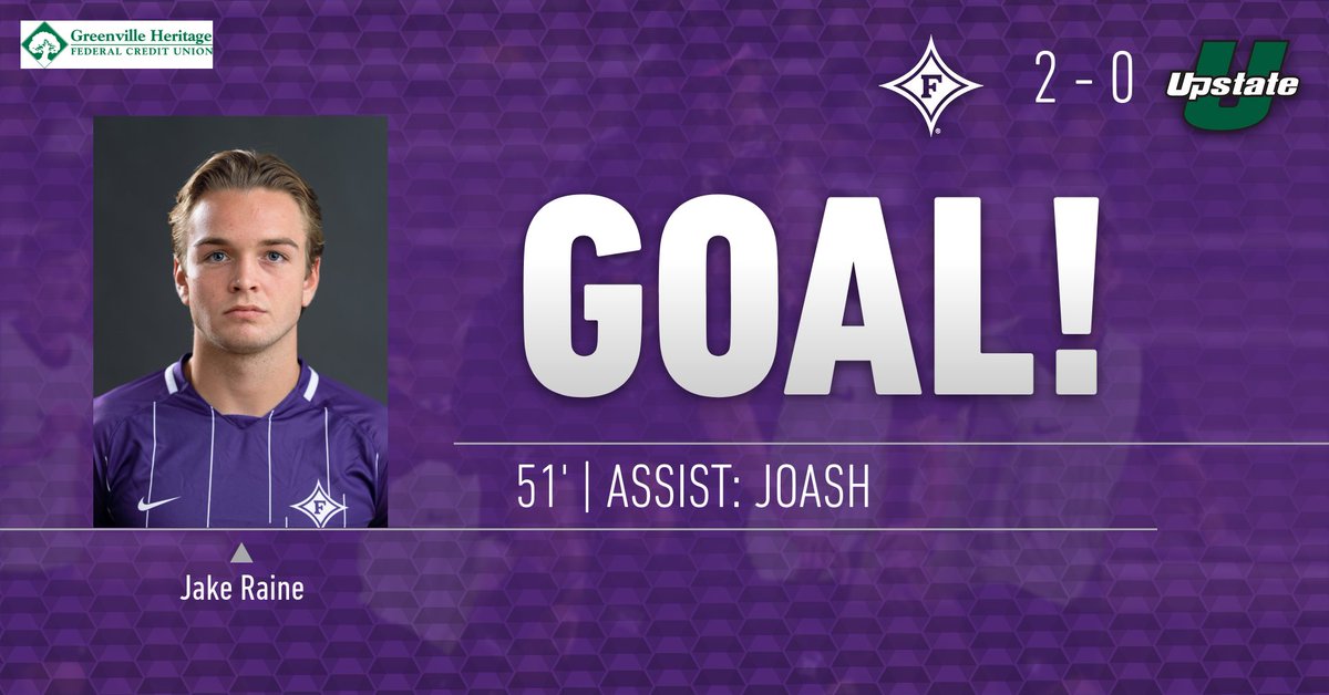 FurmanSoccer's tweet photo. Jake Raine doubles Furman's lead!!! 2-0 https://t.co/eAbWyvlbG0