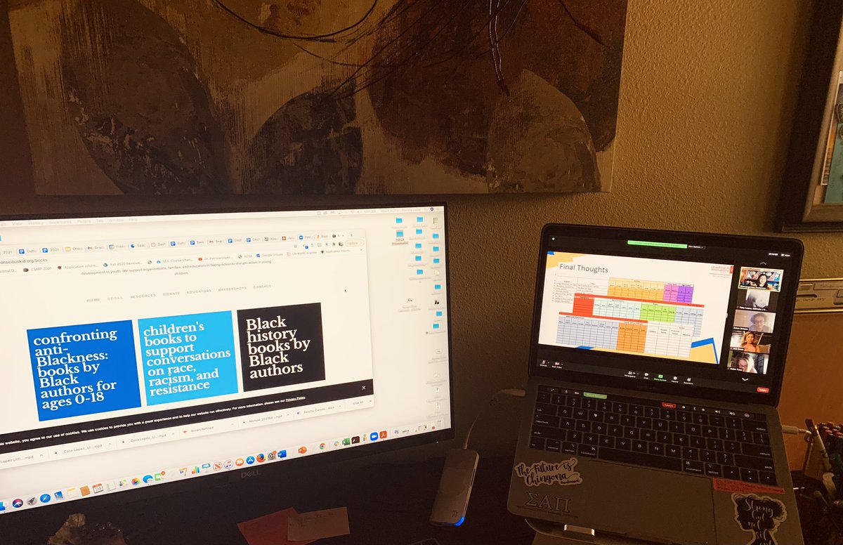 Learning from and supporting our @UCLA_CRLP colleagues this afternoon 📚👈🏼 multicultural and social justice texts in K-12 classrooms <a href="/crlpstatewide/">CRLP Statewide</a> <a href="/FresnoKremenEdu/">Kremen School of Education and Human Development</a>