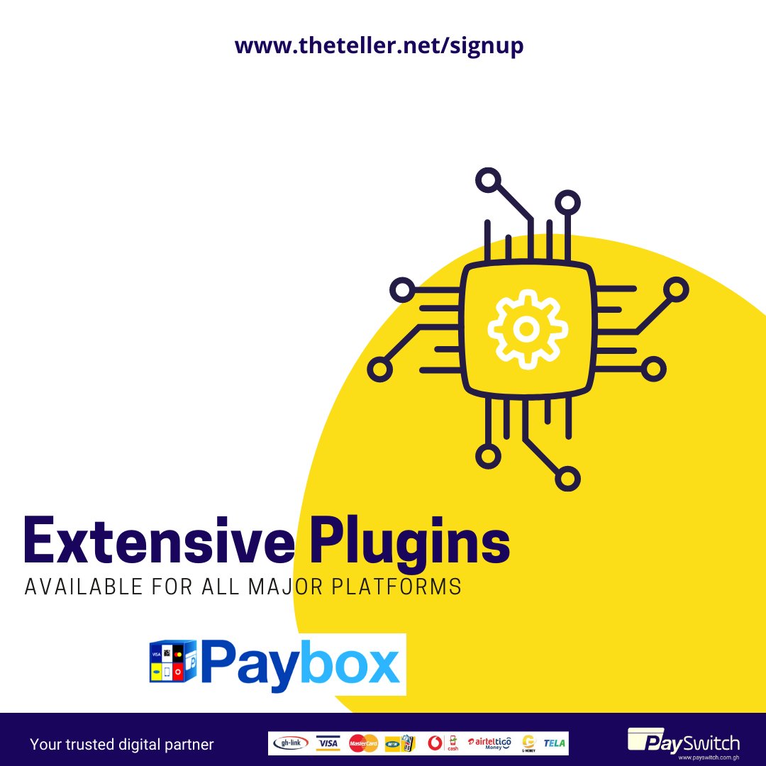 We've got all your favourite #ecommerce platforms covered with plugins and #API documentations to make #integration very simple. Get started for FREE here - buff.ly/33dV1TS #ecommerce #mobilemoney #cardpayment #entrepreneur #onlinepayment #ghana #business #ecommerce #momo
