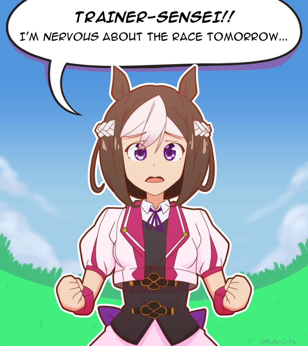 ItsChipJones's tweet photo. My experience with the Uma Musume game. #umamusume https://t.co/7IsBgwa2JR