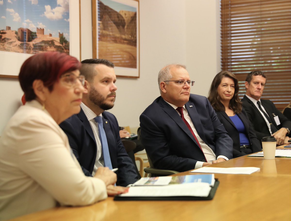 TSVEnterprise's tweet image. What an opportunity for our #unlockthenorth delegation to meet @ScottMorrisonMP today at @Aust_Parliament. 

We discussed NQ projects that are not only good for the North but the nation. PM applauded our united approach &amp;amp; held our shared view in developing critical infrastructure