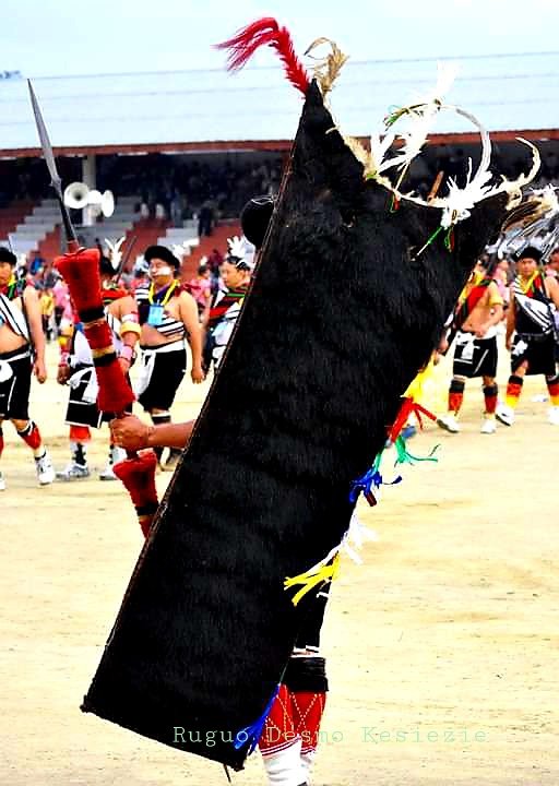 Ruguokesiezie's tweet photo. #angami #sekrenyi #culturalheritage #traditionalcolors #warriorshield #Kohima #Nagaland https://t.co/JaxBFFbKlO