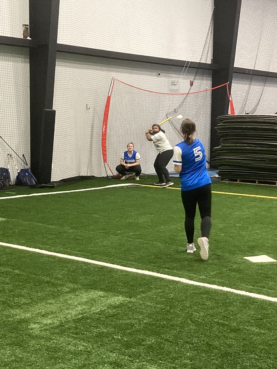 Showcase is tired of being inside and is ready to get back on the dirt.  You know spring is coming when the annual Blue/White Wiffle Ball Championship happens!