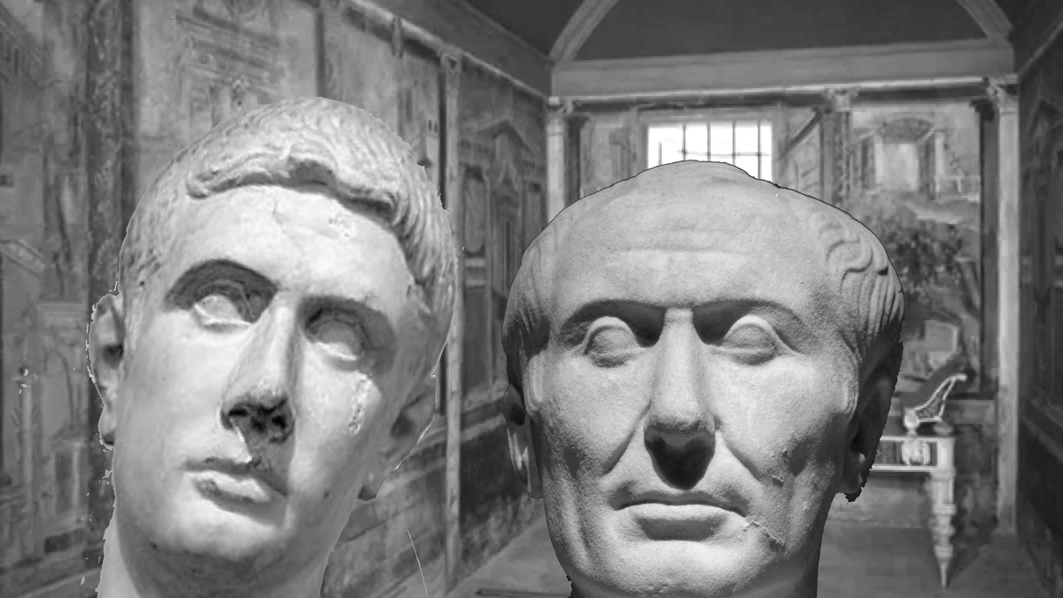 SenMarcBrutus's tweet photo. Just picked up @JuliusCaesar from his crib. Said he was sick or something, but my man @DeciusBrutus talked him out of it. Feel kind of bad lying to him before stabbing a dude, but you gotta do what you gotta do y'know? #SorryCaesar https://t.co/Zm6PwOfbnO