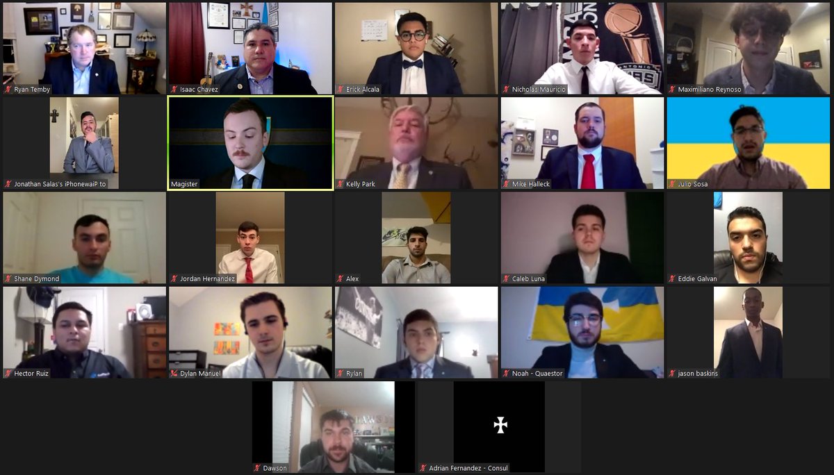 I enjoyed our experiential activity this evening with <a href="/sigmachiutsa/">Sigma Chi UTSA</a> - Thank you for the invitation and for putting together a meaningful and impactful ceremony. In Hoc!