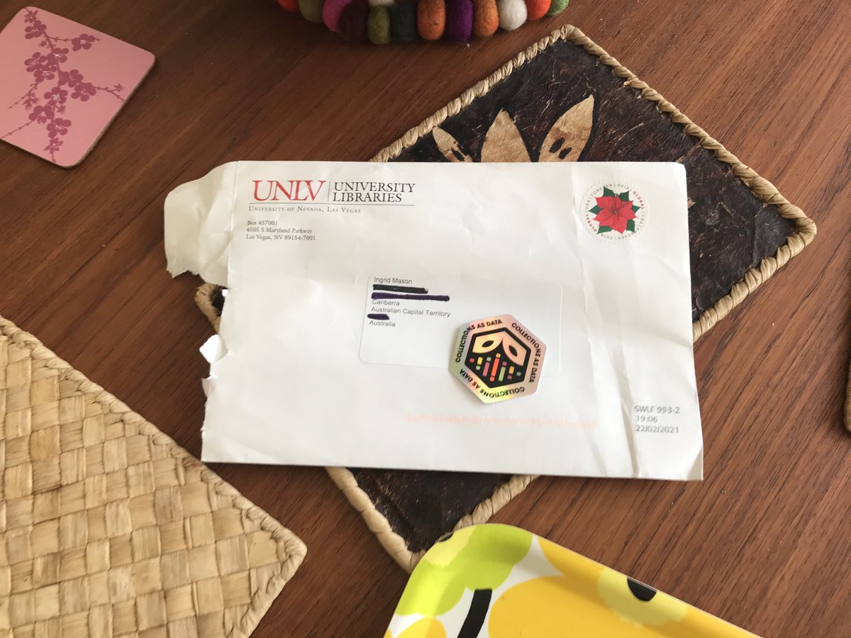 1n9r1d's tweet photo. @thomasgpadilla I’m a very happy camper - a big thank you to you and the project for your leadership and some much welcome inspiration - from the other side of the Pacific. 🌺 🌿 🌊 Collections #AsData https://t.co/0vSt3URFDY
