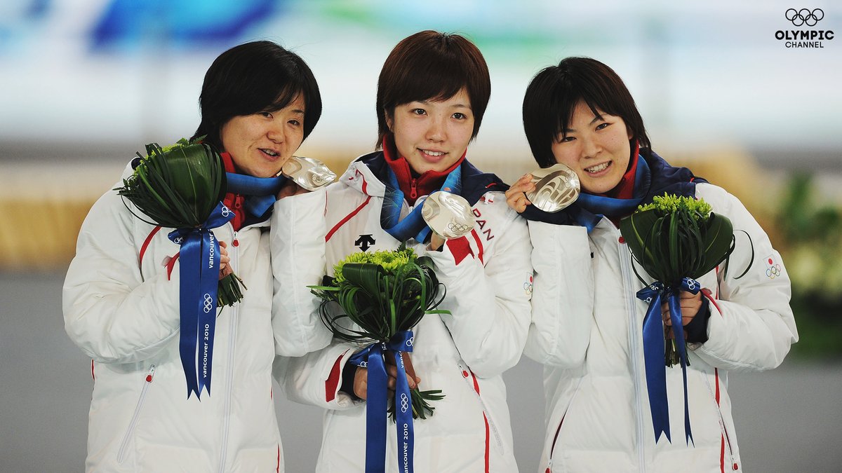 今日は、バンクーバー2010🇨🇦にて穂積雅子さん、小平奈緒選手、田畑