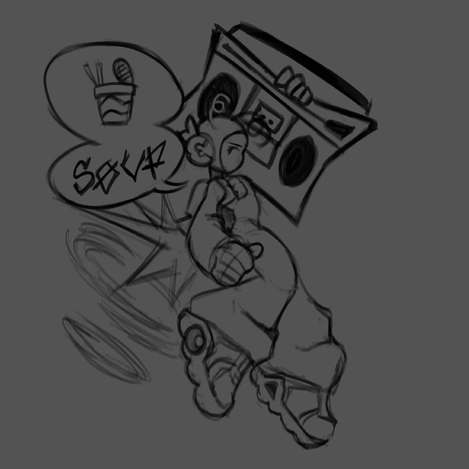 sona doodle for @larryiscool_ very cool super cool hella cool soupy 