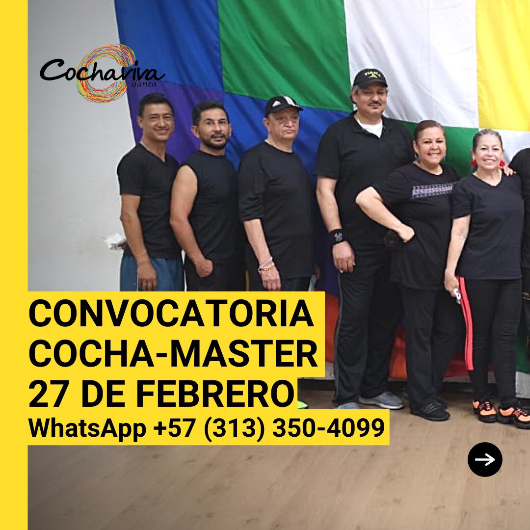 cochavivadanza's tweet photo. 📣FINALIZAMOS NUESTRA JORNADA DE AUDICIONES Y CONVOCATORIAS.

Se parte de nuestra compañía, Inscríbete en nuestra página https://t.co/aCfKi2Dxw5 opción AUDICIONES .👆🏻
#Cochaviva #CochavivaDanza #CochaAudiciones #Convocatoria #Audiciones #Folclor #Danza https://t.co/JePTKaauaJ