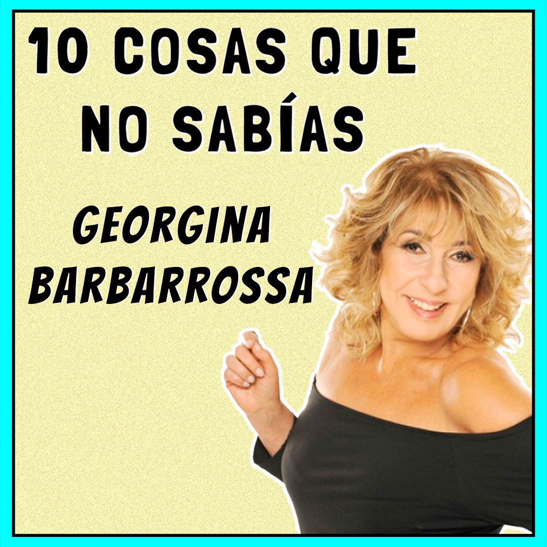 Manitvok's tweet photo. ¿Ya viste las “10 cosas que no sabias de Georgina Barbarossa”? 
Que estás esperando
.
.
.
https://t.co/FrMUUVZZ6d
.
.
#MasterChefArgentina #MasterChefCelebrity #MasterChefCelebrity2 https://t.co/NdXTW2V86Y