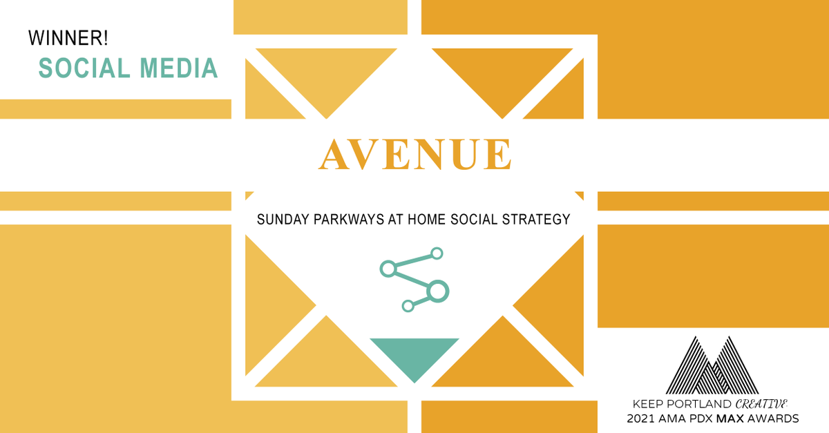 amapdx's tweet photo. Taking home the award for best in #SocialMedia is @goavenueagency. #AMAMAX #SMM https://t.co/lCCi43SP4A