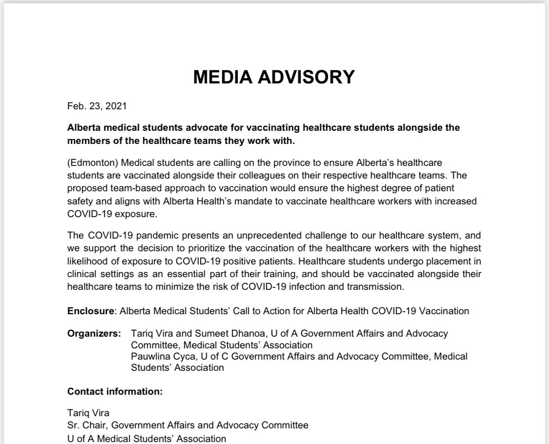 UCalgary GAAC tweet media