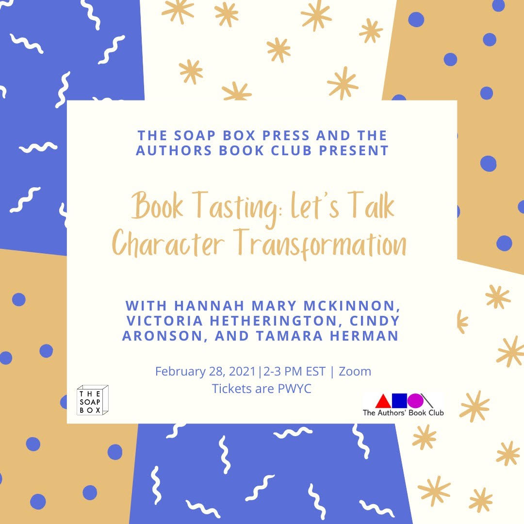 A book tasting! Excited to be piloting a new @inviteanauthor event w/ <a href="/TheSoapBoxPress/">The Soap Box Press</a>. Guests will be placed in breakout rms to meet w/ #authors, sample their literary pairings &amp; talk about all things related to #books. Join us! Feb 28, 2-3 pm EST #canlit eventbrite.ca/e/book-tasting…