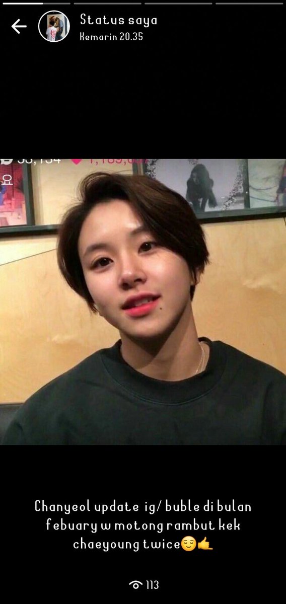 skyeolexo's tweet photo. #박찬열_소중해
Awal nya gw bercanda buat sw kek gini, karena gw masih ngira ceye gk bkln update bulan ini, eh tau"nya update. Sumpah gw seneng bgt🤧❤❤ tapi skrng gw hrus menuhin janji gw😥 gw harus motong rambut🤧😂😔 tapi gpp demi chanyeol😂❤❤❤🤧🤧 https://t.co/bv6OYl10JC