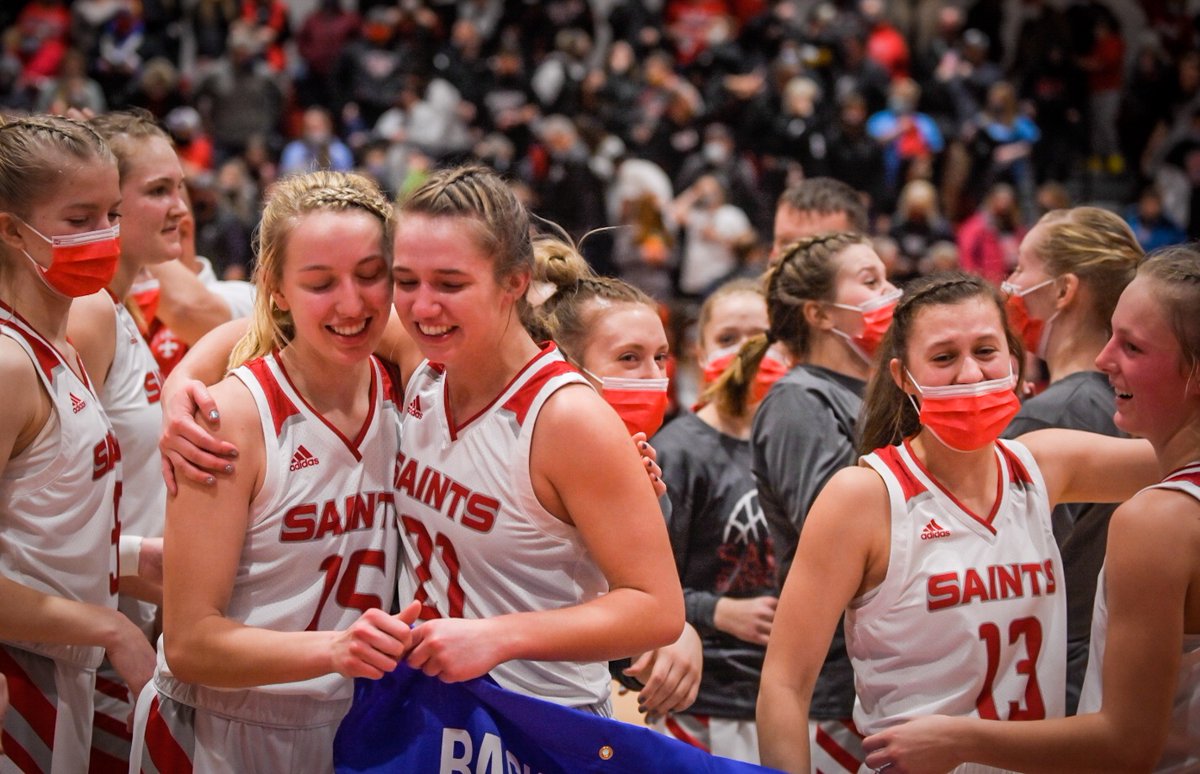ejnewspaper's tweet photo. State basketball, here come the Saints!!! 🏀👼💪 https://t.co/X4N17se0cL