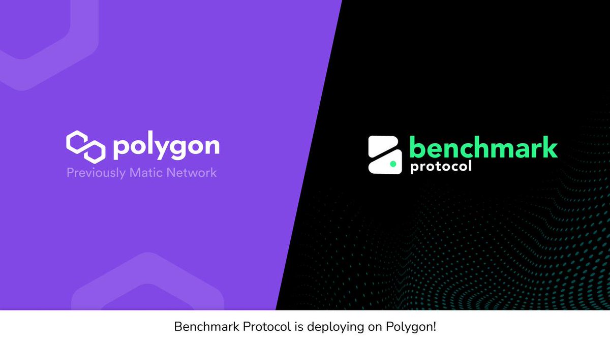 DrDamAlways's tweet photo. #BenchmarkProtocol #PolygonDeFi 
Pleased to share that benchmark Protocol is deploying on @0xPolygon!
Benchmark Protocol serves as medium of exchange and hedges risk with the $MARK token,a supply elastic, stablecoin alternative that connects traditional capital markets with DeFi https://t.co/VBKbFmehmI