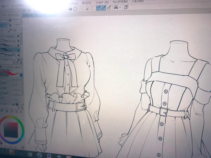 今日は3月以降になる新作の
【女の子の可愛い洋服の素材パターン】
を作っています‼️

「女の子の洋服デザインが難しい…」
「パパっと参考にできる洋服が知りたい✨」
って人に役立つ講座になる予定?
お楽しみに
https://t.co/wlaYZuiP5D

FANBOXは「最速で絵が上達したい!」って人にオススメです‼️ 
