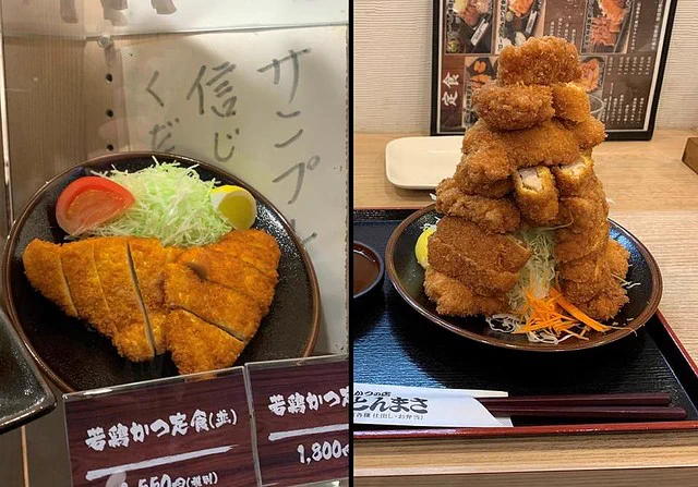 サンプルを信じないで下さいと書かれたメニュー注文すると予想外のものがｗｗｗ