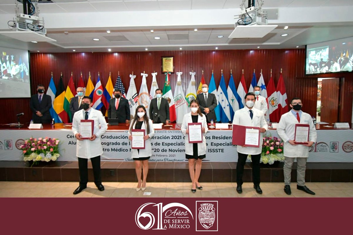 SNTISSSTE (@sntissste) on Twitter photo Ceremonia de graduación de 251 médicos residentes del CMN del ISSSTE, #TrabajoEnEquipo #SumaDeVoluntades <a href="/sntissste/">SNTISSSTE</a> sede del evento <a href="/LuisAntoRamirez/">Luis Antonio Ramirez</a> <a href="/cmn20noviembre/">C.M.N. 20 de Nov.</a> <a href="/ISSSTE_mx/">ISSSTE</a> <a href="/drmerino75/">José Alfredo Merino Rajme</a> <a href="/RamiroLopezE/">Ramiro López Elizalde</a>
Orgullosamente ISSSTE-SNTISSSTE Ceremonia de graduación de 251 médicos residentes del CMN del ISSSTE, #TrabajoEnEquipo #SumaDeVoluntades <a href="/sntissste/">SNTISSSTE</a> sede del evento <a href="/LuisAntoRamirez/">Luis Antonio Ramirez</a> <a href="/cmn20noviembre/">C.M.N. 20 de Nov.</a> <a href="/ISSSTE_mx/">ISSSTE</a> <a href="/drmerino75/">José Alfredo Merino Rajme</a> <a href="/RamiroLopezE/">Ramiro López Elizalde</a>
Orgullosamente ISSSTE-SNTISSSTE