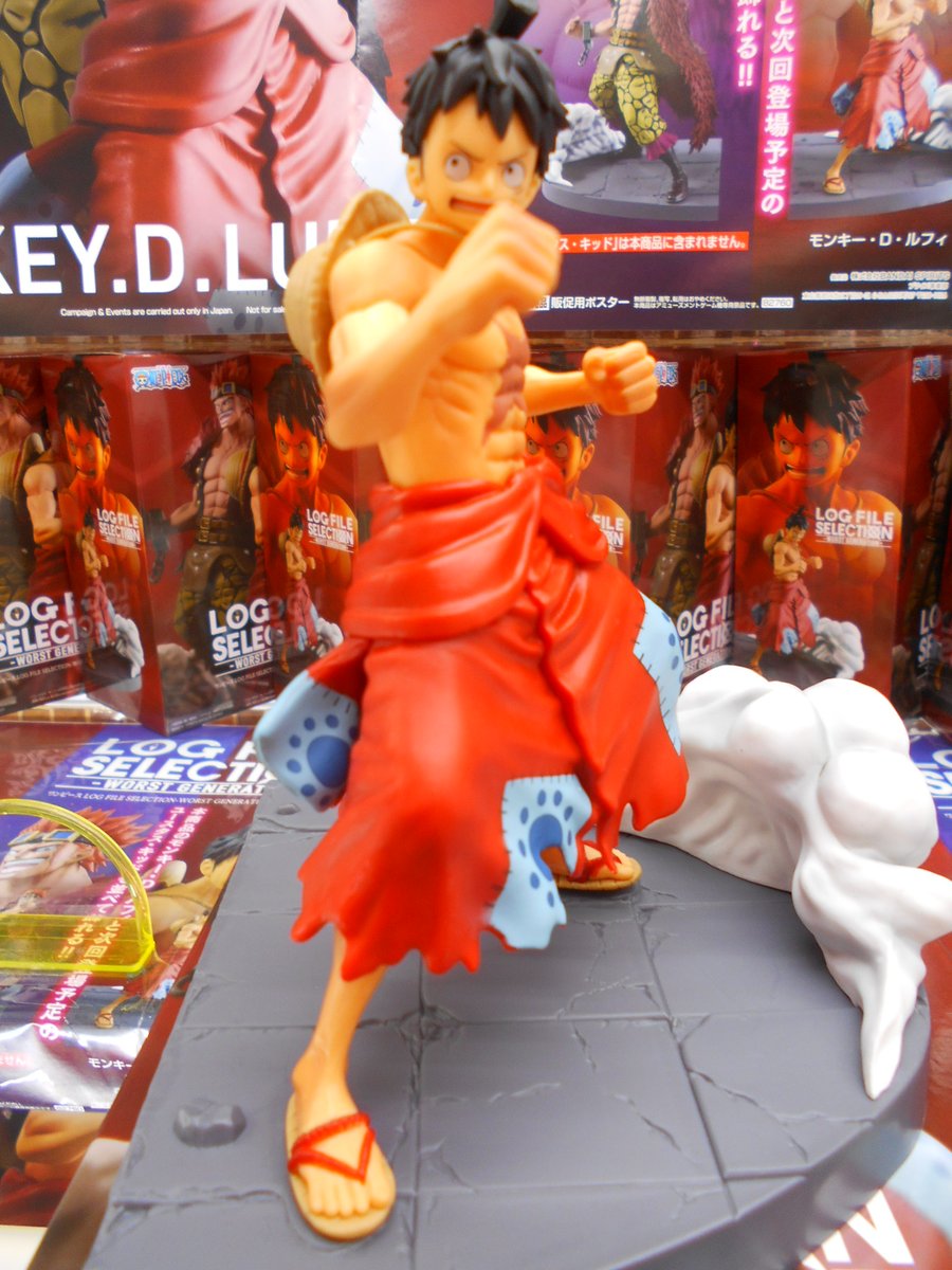 タイトーfステーション ヨドバシ博多店 ワンピース Log File Selection Worst Generation Vol 1 Log File Selection よりモンキー D ルフィが登場