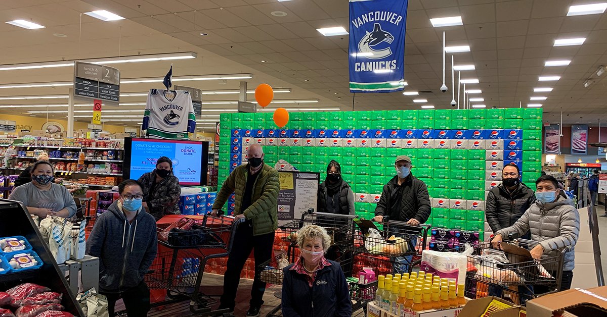 We've successfully delivered over 2,600 grocery orders to Burnaby seniors since the beginning of the COVID-19 pandemic. To make this happen, our staff have been shopping twice a week at either Safeway, Save On Foods, or SuperValu.