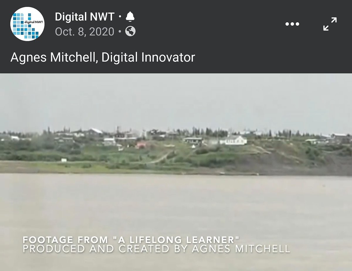 SpeakGwichin's tweet photo. Haii cho go'ohnatunh (Thank you teacher) Agnes Mitchell for being apart of #nwtdigitalinnovators teaching and speaking Gwich'in virtually over video, gwiinzii (good)! :) #digitalnwt @DigitalNwt on Facebook
#Gwichin #GwichinLanguage #LanguageRevitalization #IndigenousLanguages https://t.co/Hs80YJqVVA