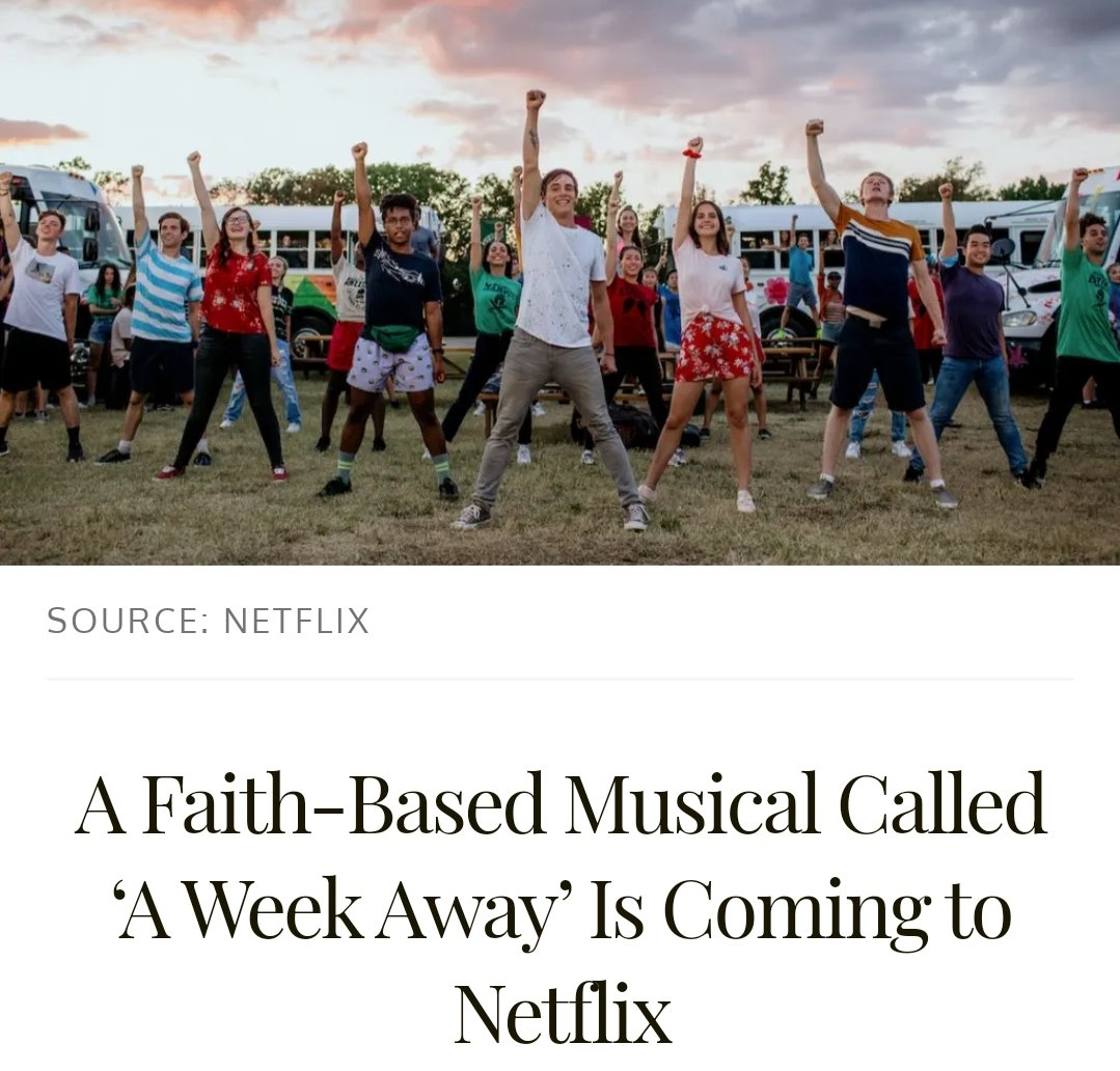 ReneDRobichaud's tweet photo. Which spoof Christian movie soundtrack gets more love? 
Electric Jesus or A Week Away https://t.co/umoWDdY158