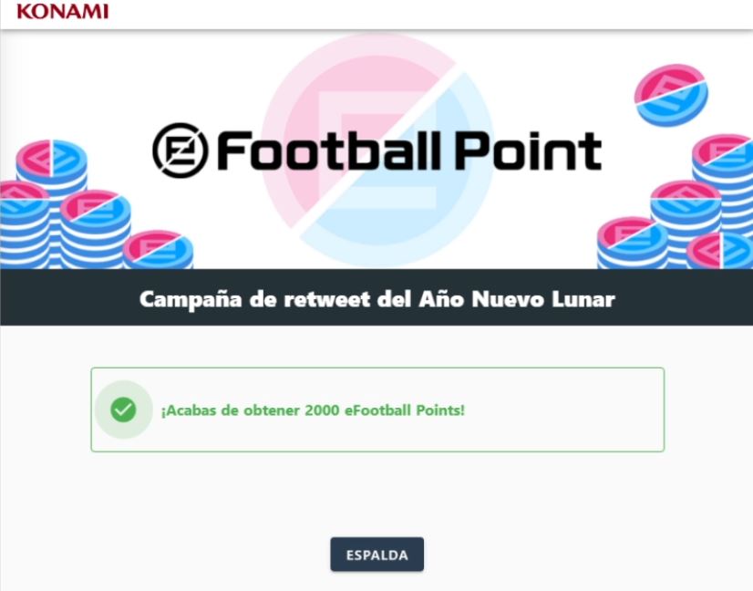 Franklyn_Games's tweet photo. PAGINA PARA OBTENER LOS 2000 EFOOTBALL POINT de la campaña Lunar Retwit: 

https://t.co/gZQvcRLyBF

Retwitea para que mas gente se entere.!!

#PES2021
#PESMOBILE
#FRANKLYNGAAMEPLAYS https://t.co/5bsigjfnHE