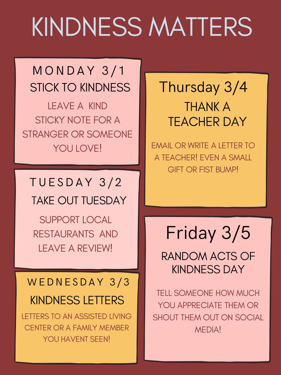 “Kindness is a gift that everyone can afford to give”!! Next week we have a kindness week with our continental league! Get excited and spread some kindness! 💗