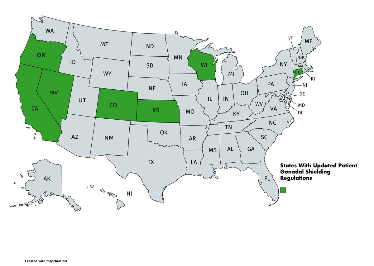 Kansas has become the latest state to allowing medical imaging facilities to choose not to use patient gonadal shielding. Will your state be next? 

<a href="/aapmHQ/">American Association of Physicists in Medicine</a> #ScienceBasedMedicine