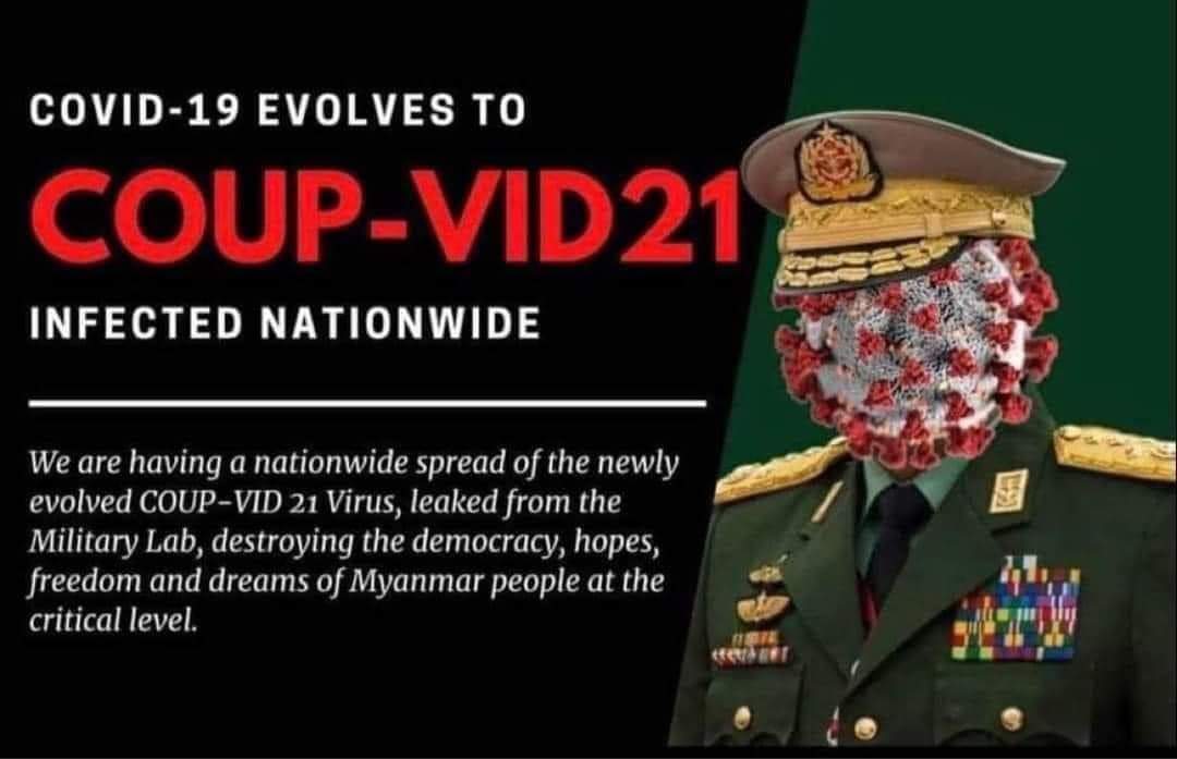 Dear #MilkTeaAlliance , new strain of covid-19 is out breaking nationwide. Don't let it spread to your countries. Let's fight together.
#WhatsHappeningInMyanmar