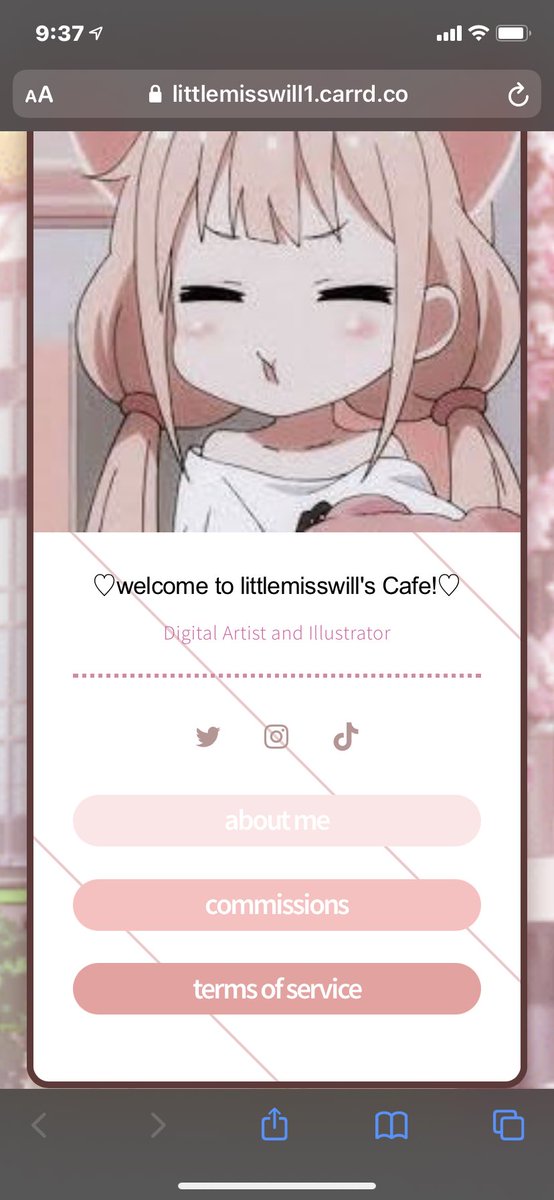 littlemisswill's tweet photo. MY NEW CAARD IS UPP! go check it out please !! 💕
-
#caard #commissionsopen #Commission #commissions #art https://t.co/yADLg4qZUO