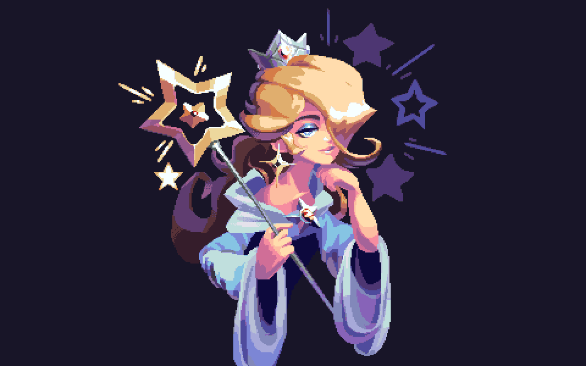 Rosalina collaboration done with @tasmithay Galaxy is still pretty cool inn...