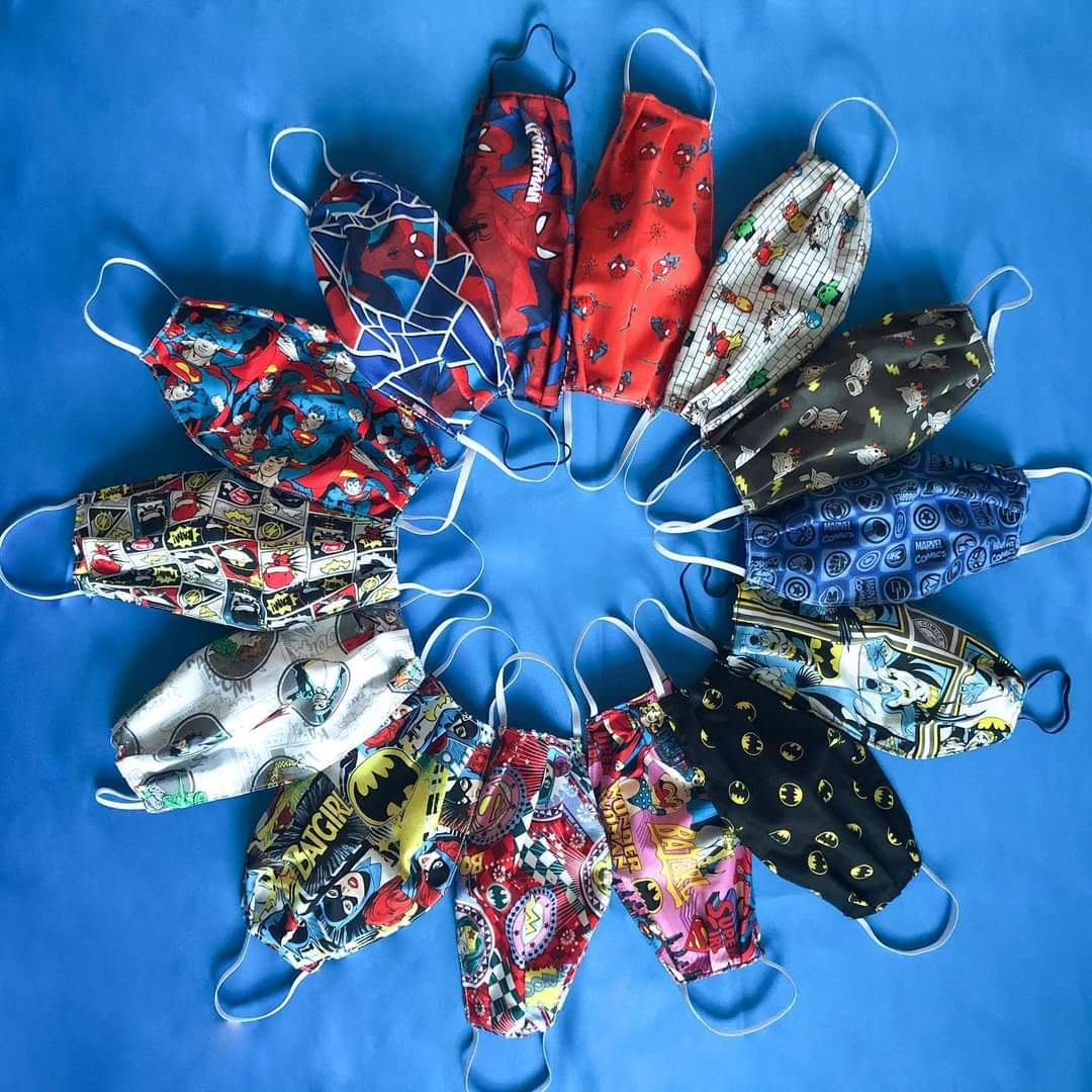 We've been making custom #masks for almost a year now.  We make them in all Fandoms and sizes. Let us know if you still need a mask.

#COVID19 #MaskUp #MasksSaveLives #custom #smallbusinessowner