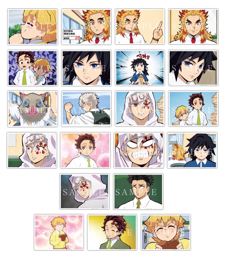 キメツ学園　バレンタイン編　場面写ブロマイドくじ　21種　コンプセット EvCuPcHVEAI2_eR?format=webp&