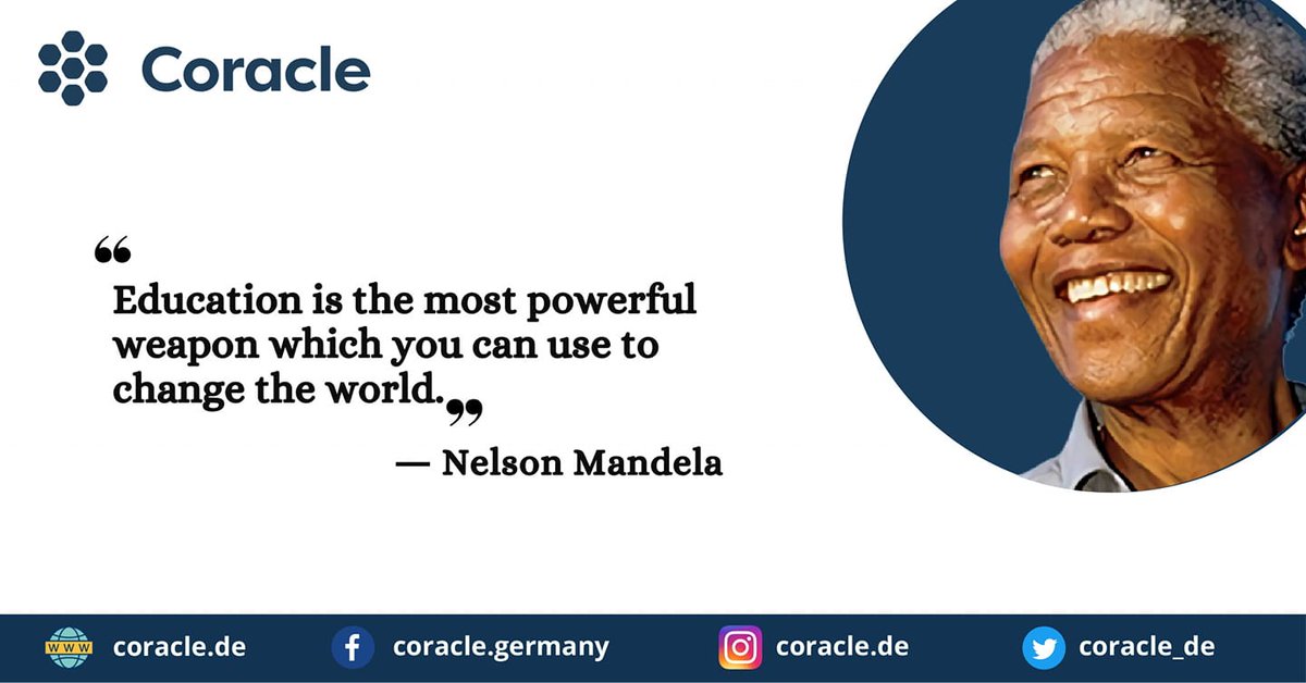 coracle_de's tweet photo. Education📚 is the movement from Darkness to Light.
#CoracleMotivation #Motivation #nelsonmandela #Coracle #Education #educationpoint #thursdaymorning #thursdayvibes #ThursdayThoughts #ThursdayMotivation #German #Visa #Students #studentloanforgiveness https://t.co/Ik2A4I0PtJ
