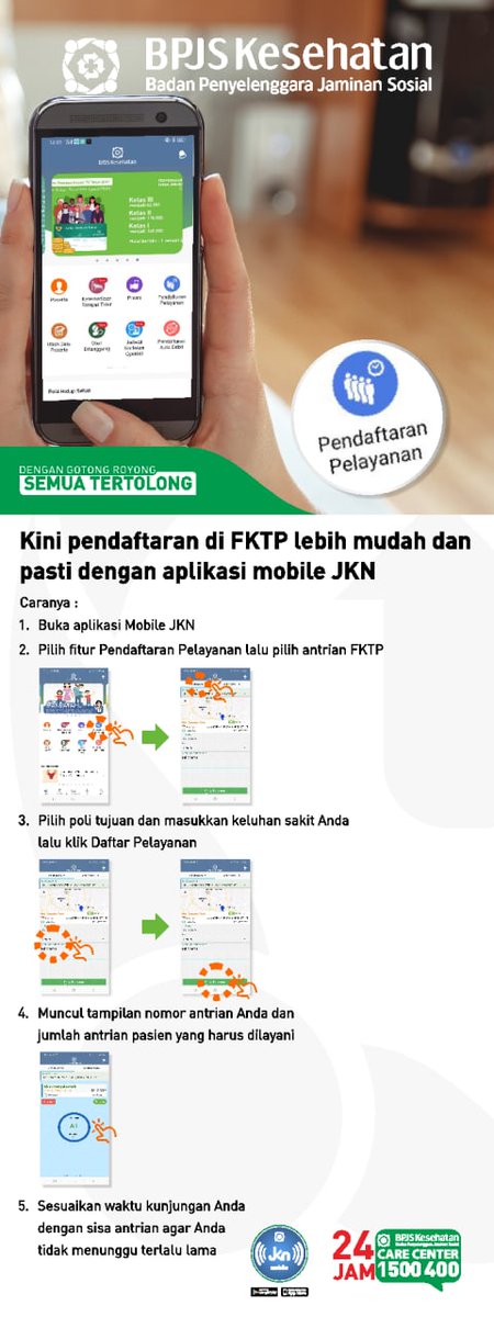 fikanadya's tweet photo. ❌Yakin masih mau antri lama di Puskesmas/Klinik ?
❌Berkerumun di Puskes/Klinik  ? 

✅ Sekarang, kita gak perlu lagi ngantri lama di Fasilitas Kesehatan Tingkat Pertama (FKTP) Klinik/Puskesmas karena kita sudah bisa menggunakan #AntreanOnline di #MobileJKN lhoo .... https://t.co/jtxs3amTsK