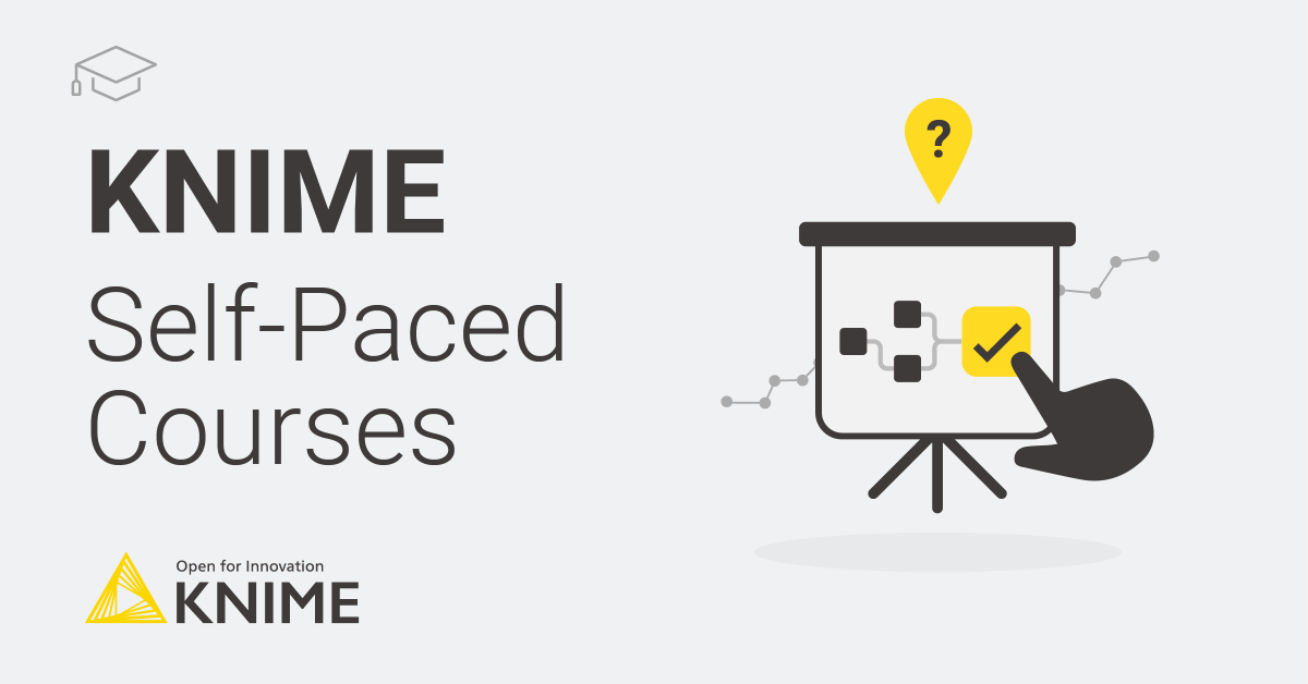 knime's tweet photo. Learn all about #datascience at your own pace and in your own schedule! You can now track your progress, quiz yourself at the end of each lesson, earn points and badges, ask questions, and more!  

Check out #KNIME's free #onlinecourses at https://t.co/7VaPXXahuA

#opensource https://t.co/yjKRTDKaHg