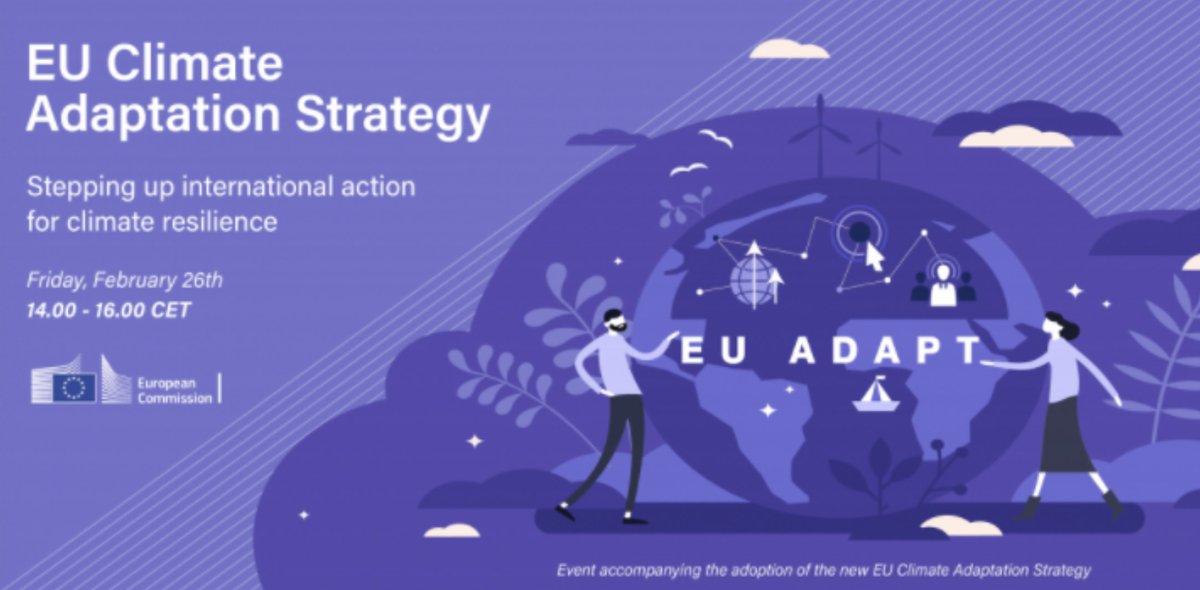 📢 26 February - 14.00 - 16.00 CET 🗓 @Cascades_EU’s ongoing research will help set the stage for an in-depth discussion on how remote climate change impacts may affect the resilience in Europe. 💻 Join us: bit.ly/3pGB0ha #EUAdaptationStrategy @EUClimateAction