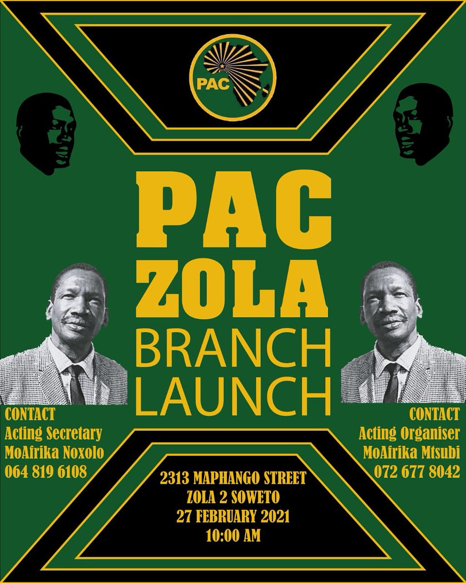 “Here is a tree rooted in African soil, nourished with waters from the rivers of Afrika. Come and sit under its shade and become, with us, the leaves of the same branch and the branches of the same tree.”

— Robert Sobukwe