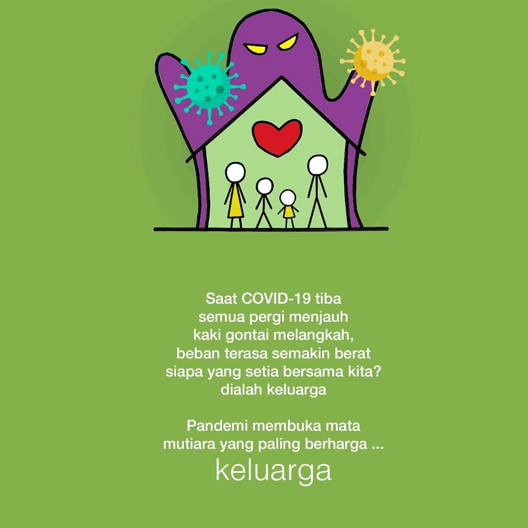 Keluarga Tanggung lindungi kesehatan jiwa
Mari teman-teman kita kuatkan keluarga di tengah pandemi ini

Satgas Covid Nasional menerbitkan Buku panduan untuk keluarga agar bisa tetap sehat jiwa.

Link bukunya ada disini:

covid19.go.id/p/masyarakat-u…