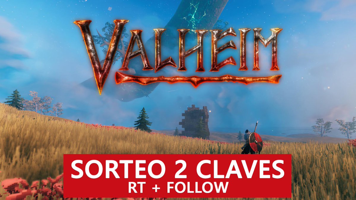 EstoesFullHP's tweet photo. ¡SORTEO de #VALHEIM! ¡DOS CLAVES!

¿Para participar? Muy sencillo:

1⃣ Follow @EstoesFullHP 
2⃣ RT este tuit
3⃣ [Si quieres, entra en https://t.co/oBRth6gnCA y suscríbete]

¡Gracias a todos!

https://t.co/oBRth6gnCA https://t.co/FiYY45K9tE