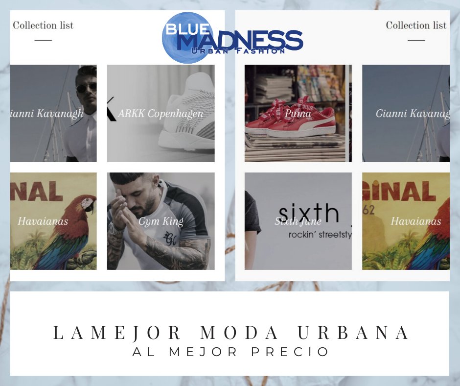 BlueMadnessShop's tweet photo. 😍 𝐋𝐚 𝐦𝐞𝐣𝐨𝐫 𝐦𝐨𝐝𝐚 𝐮𝐫𝐛𝐚𝐧𝐚, 𝐚𝐥 𝐦𝐞𝐣𝐨𝐫 𝐩𝐫𝐞𝐜𝐢𝐨 👇⁣
📱 𝘋𝘦𝘴𝘤𝘶𝘣𝘳𝘦 𝘵𝘰𝘥𝘢𝘴 𝘯𝘶𝘦𝘴𝘵𝘳𝘳𝘢𝘴 𝘮𝘢𝘳𝘤𝘢𝘴 𝘦𝘯 https://t.co/DVjhBksOZX 💻
.
#rebajas #sales #bluemadness 💙#urban #fashion https://t.co/3aiYyGDQiL